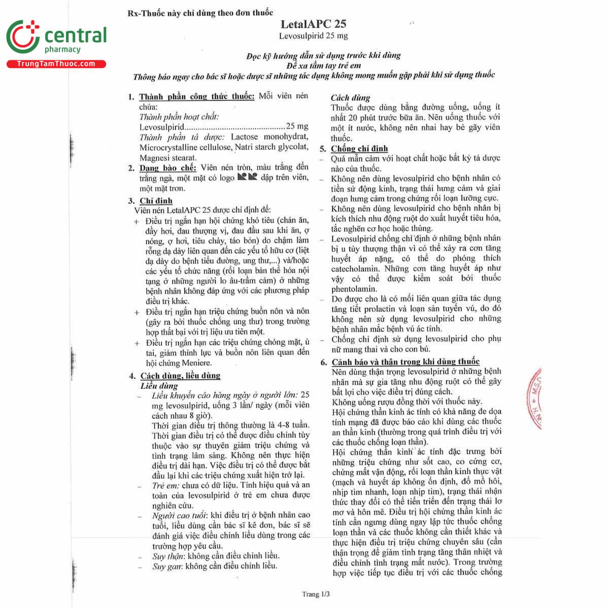 thuoc letalapc 25mg 5 C1250