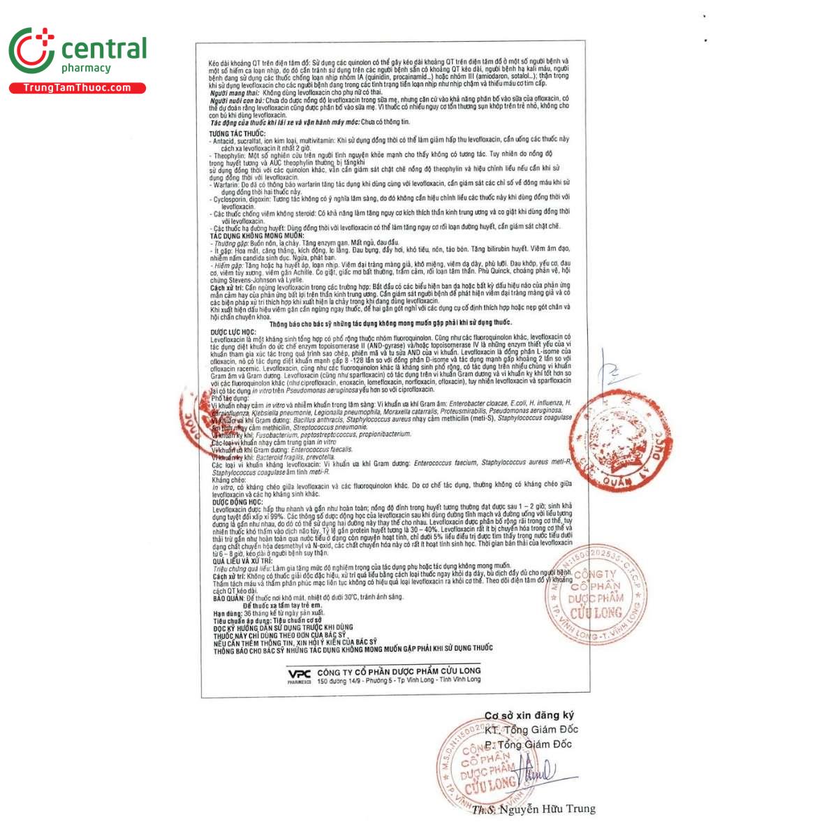 thuoc levocef 250 6 C0017 thuoc levocef 250 6 C0017