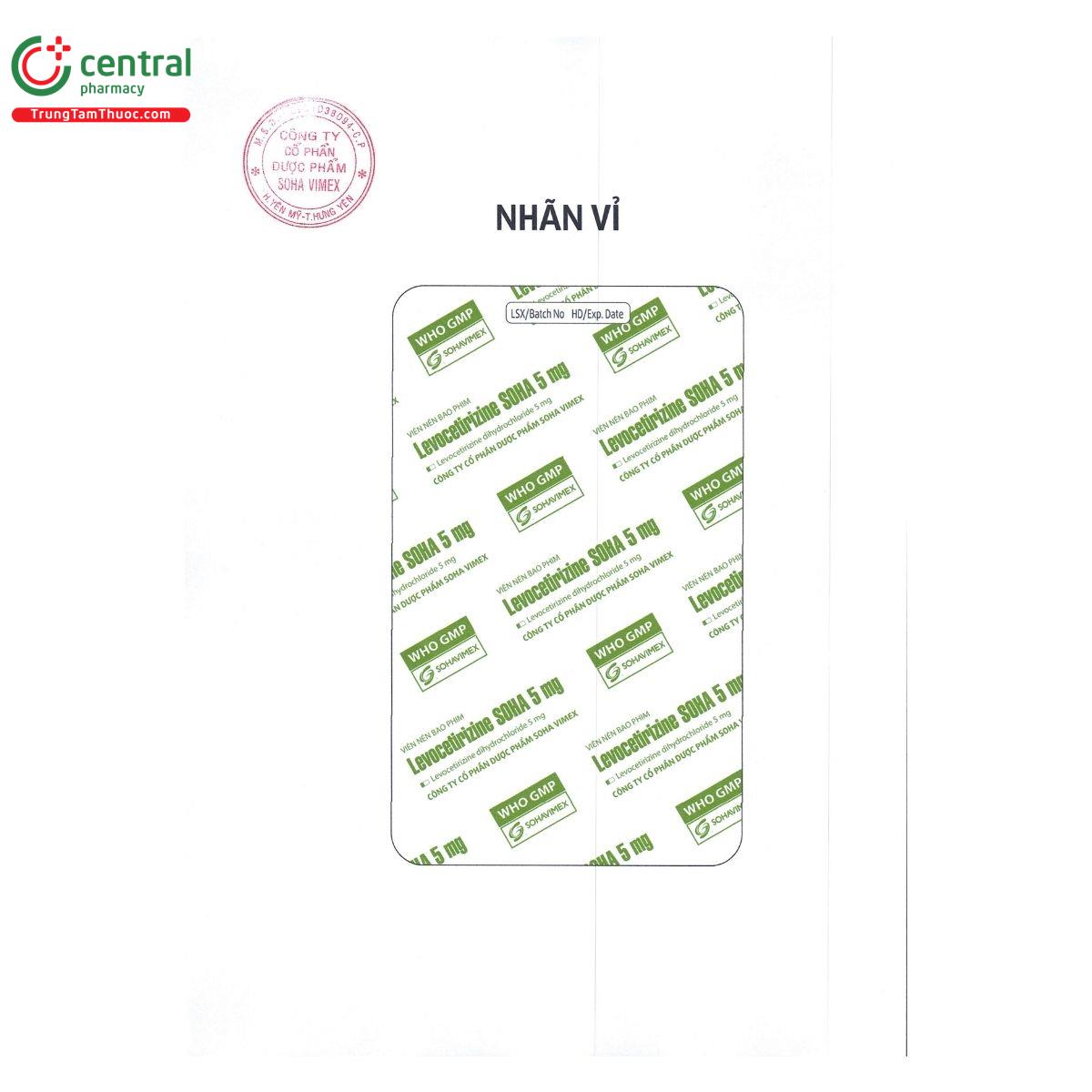 thuoc levocetirizine soha 5 mg 3 S7611