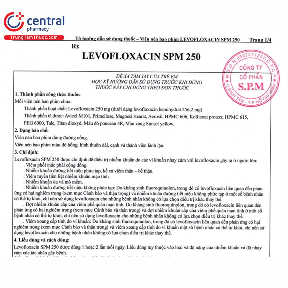 thuoc levofloxacin spm 250mg 5 S7555