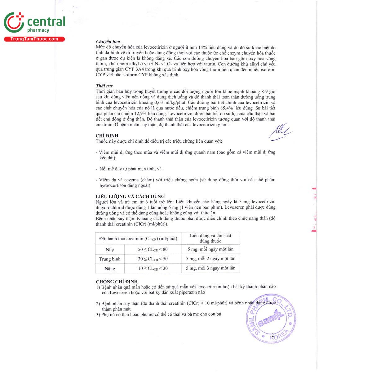 thuoc levoseren tablets 4 G2181 thuoc levoseren tablets 4 G2181