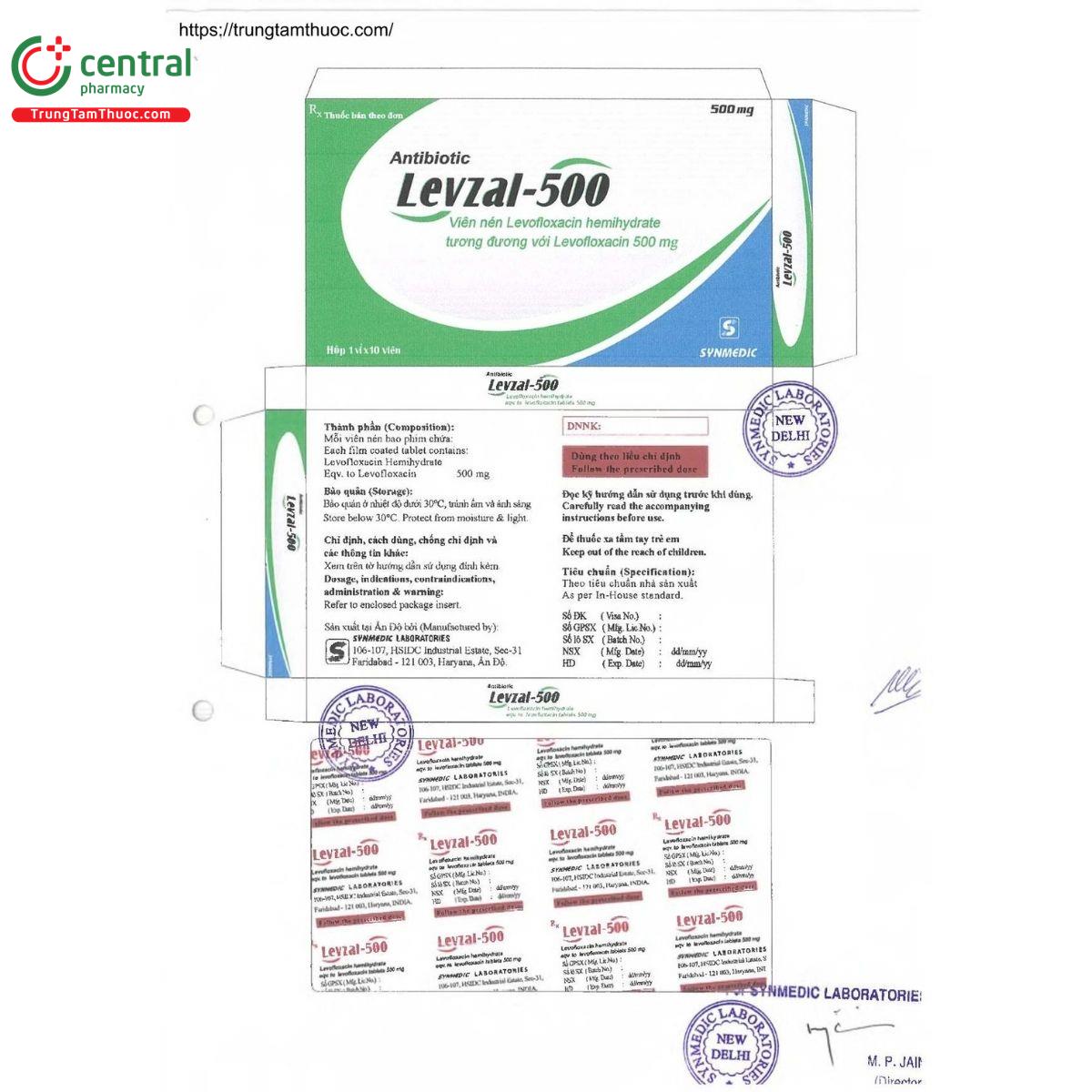 thuoc levzal 500mg 3 V8155