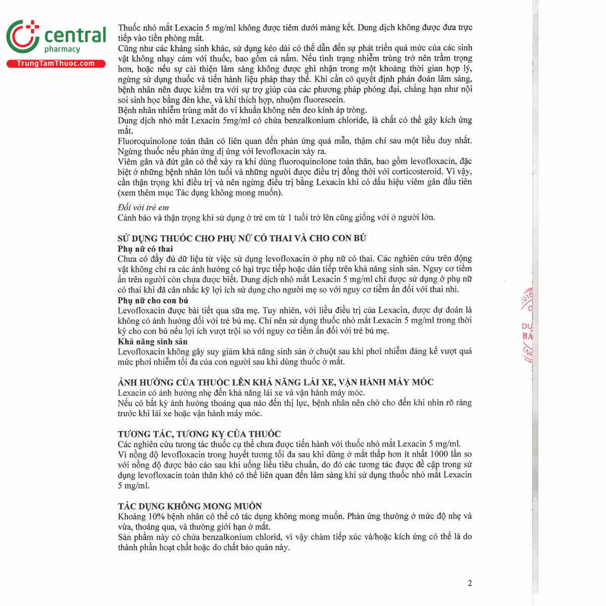 thuoc lexacin 05 4 G2022 thuoc lexacin 05 4 G2022