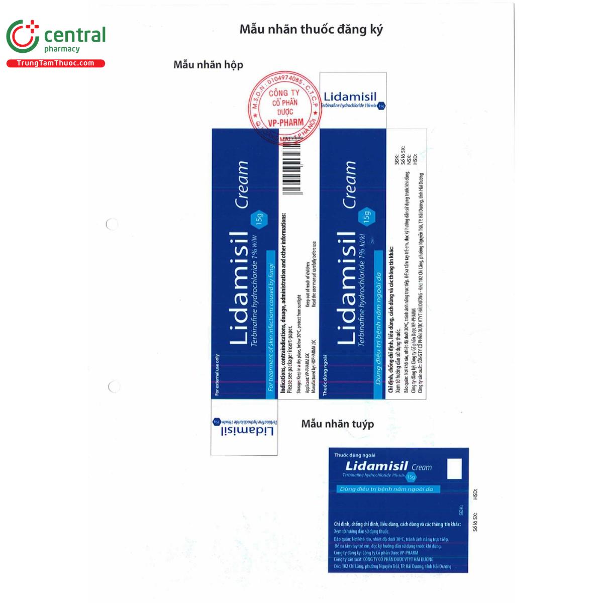 thuoc lidamisil cream 1 2 E1465 thuoc lidamisil cream 1 2 E1465