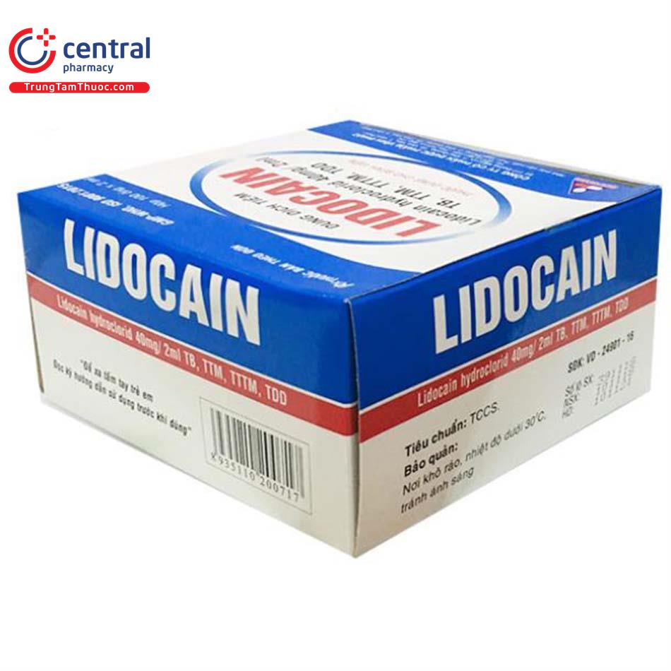 thuoc lidocain 40mg 2ml vinphaco 4 O6656
