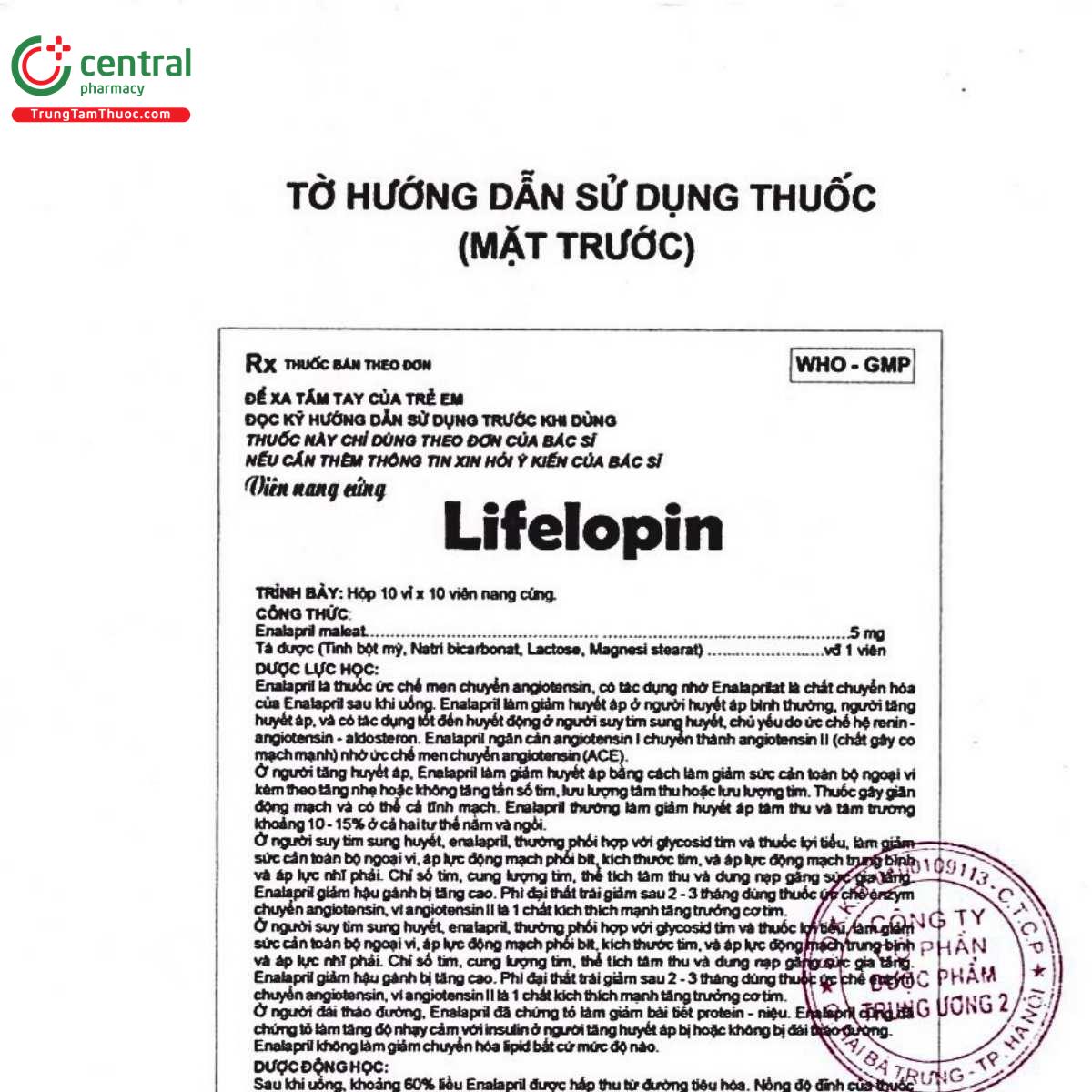 thuoc lifelopin 5mg 4 B0076 thuoc lifelopin 5mg 4 B0076