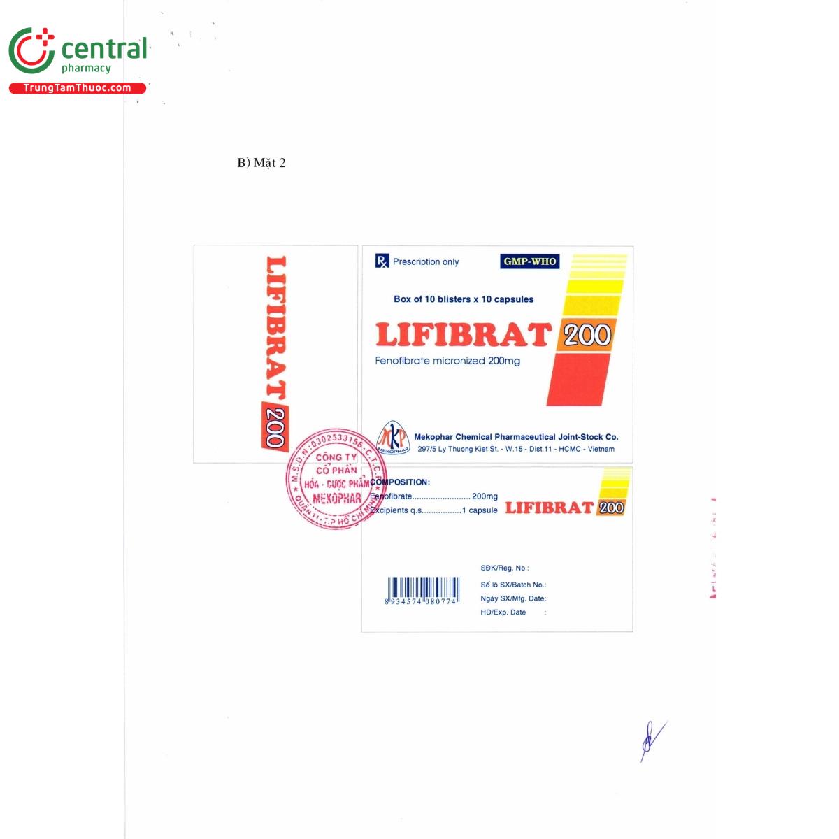 thuoc lifibrat 200 4 F2678 thuoc lifibrat 200 4 F2678