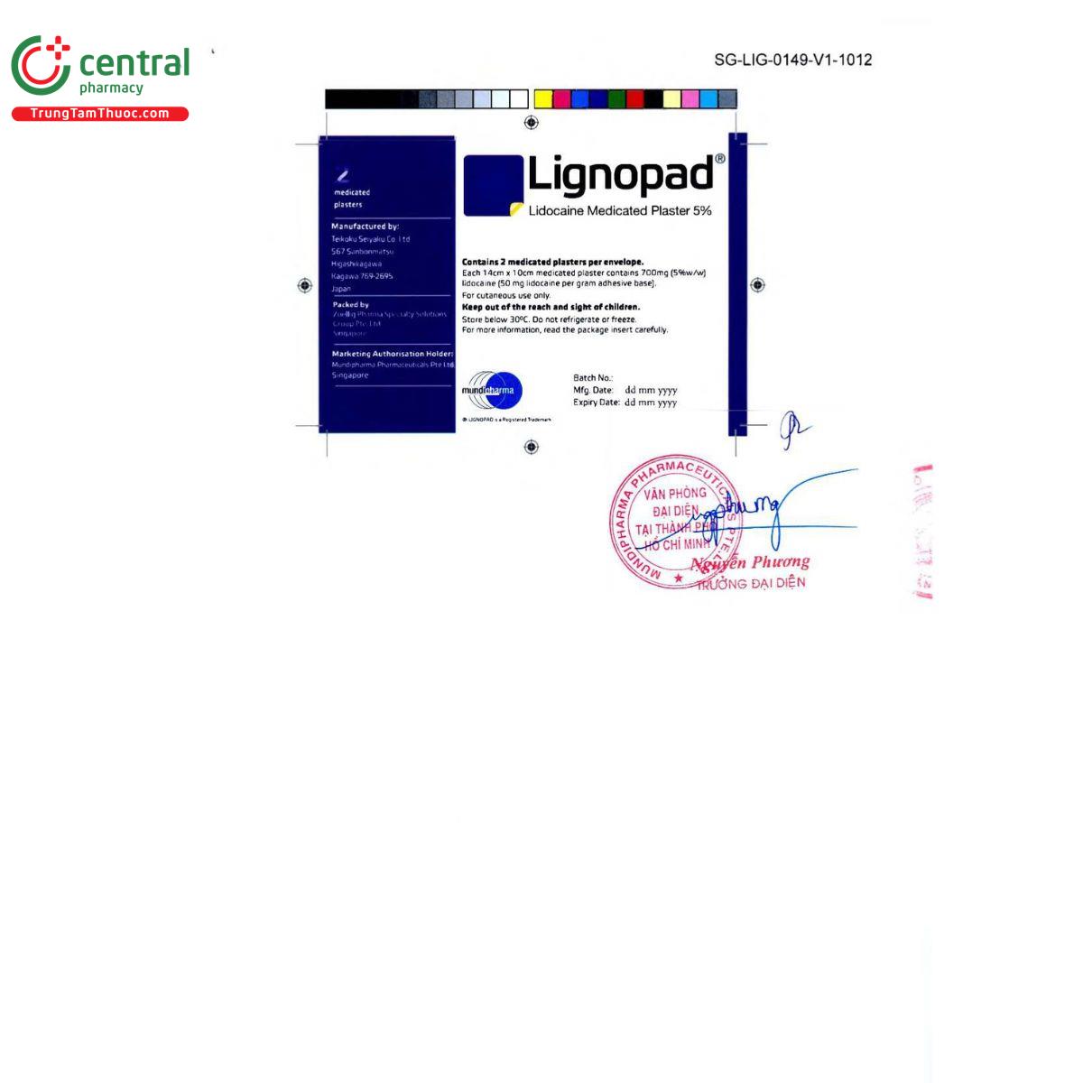 thuoc lignopad 6 M5741