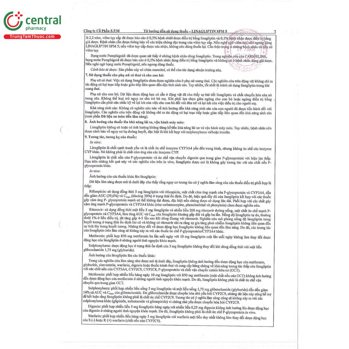 thuoc linagliptin spm 5 mg 4 Q6843