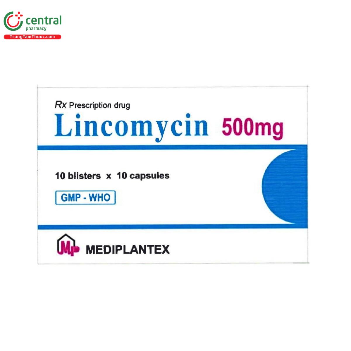 thuoc lincomycin 500mg mediplantex 1 H2512 thuoc lincomycin 500mg mediplantex 1 H2512