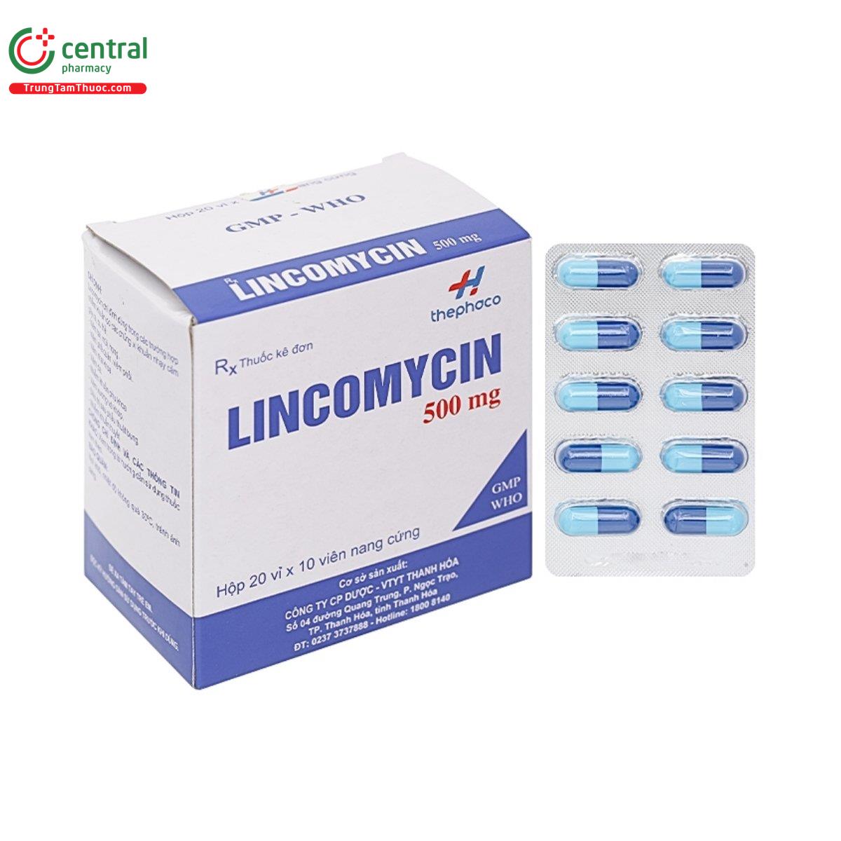 thuoc lincomycin 500mg thephaco 1 C0533