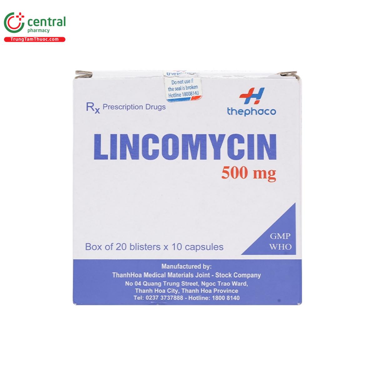 thuoc lincomycin 500mg thephaco 2 J3272