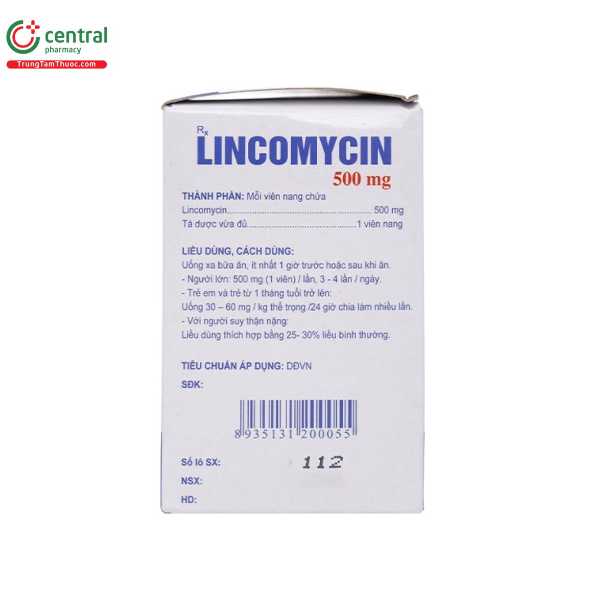 thuoc lincomycin 500mg thephaco 3 G2184