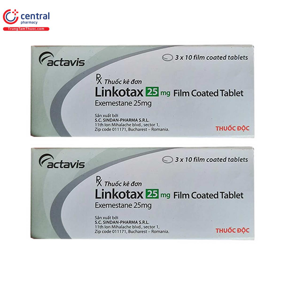 thuoc linkotax 25mg 2 L4168