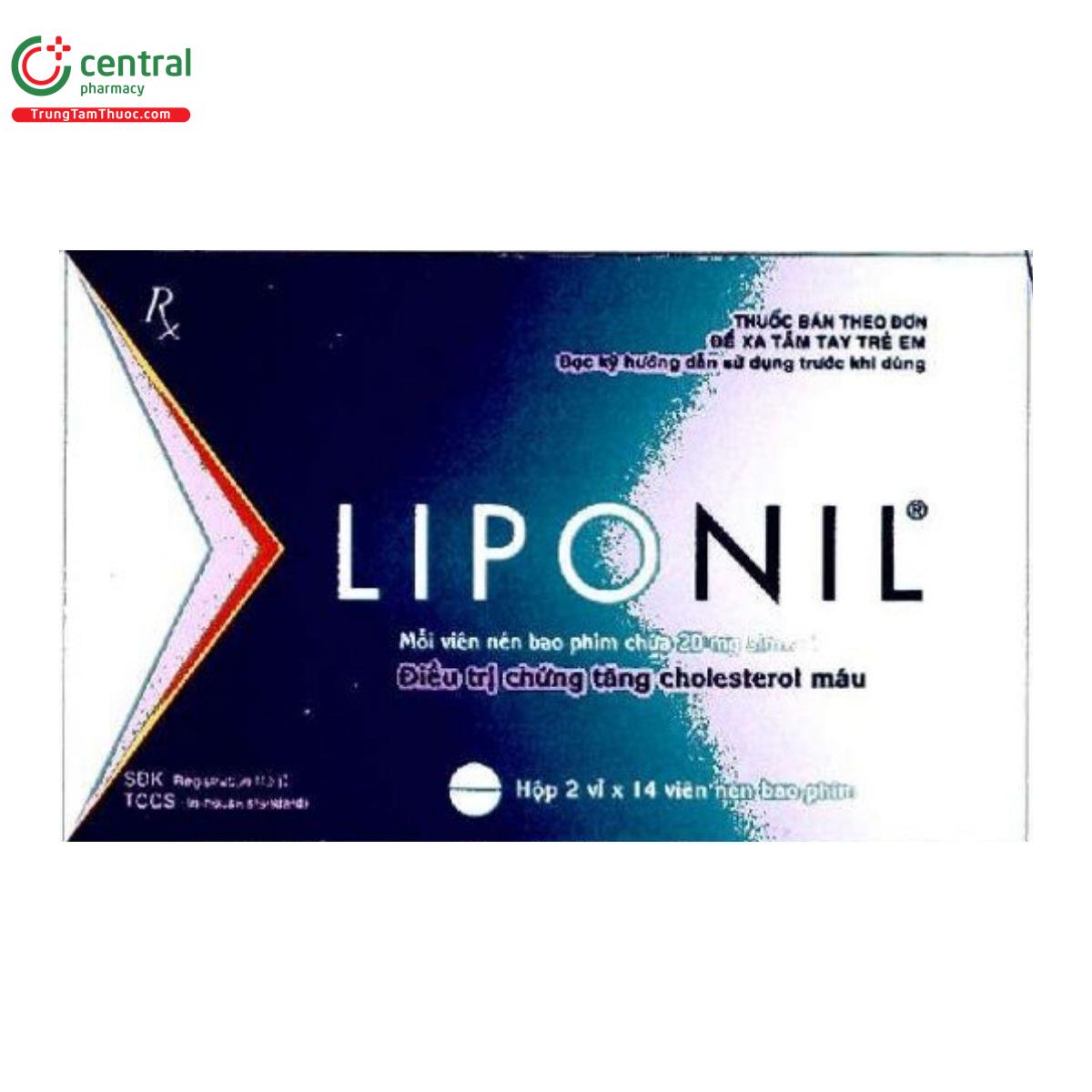 thuoc liponil 20mg 1 O5232 thuoc liponil 20mg 1 O5232