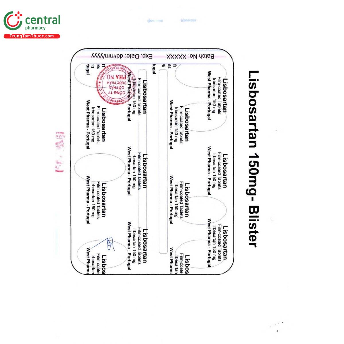 thuoc lisbosartan 150mg west pharma 3 R6356