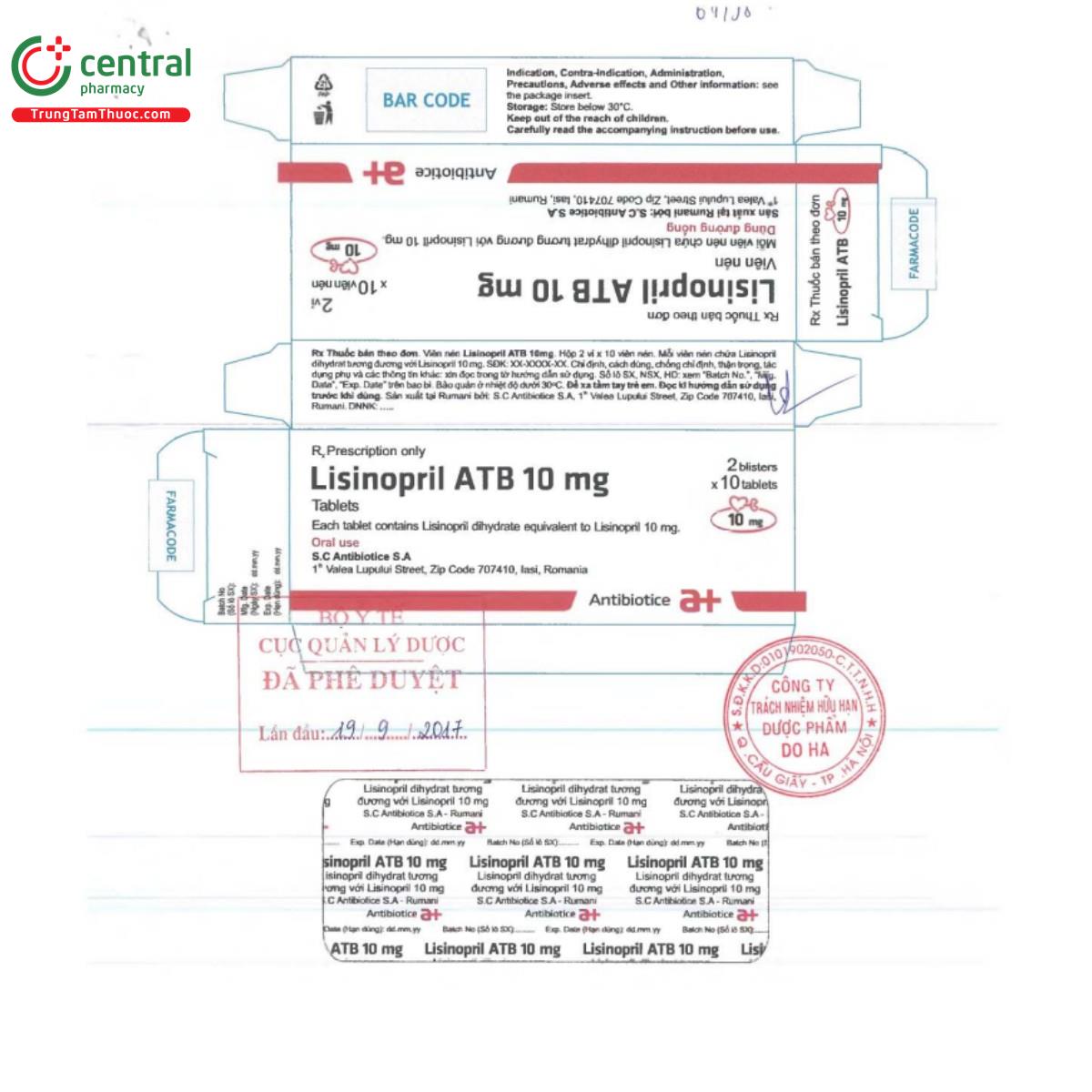 thuoc lisinopril atb 10mg 5 U8202