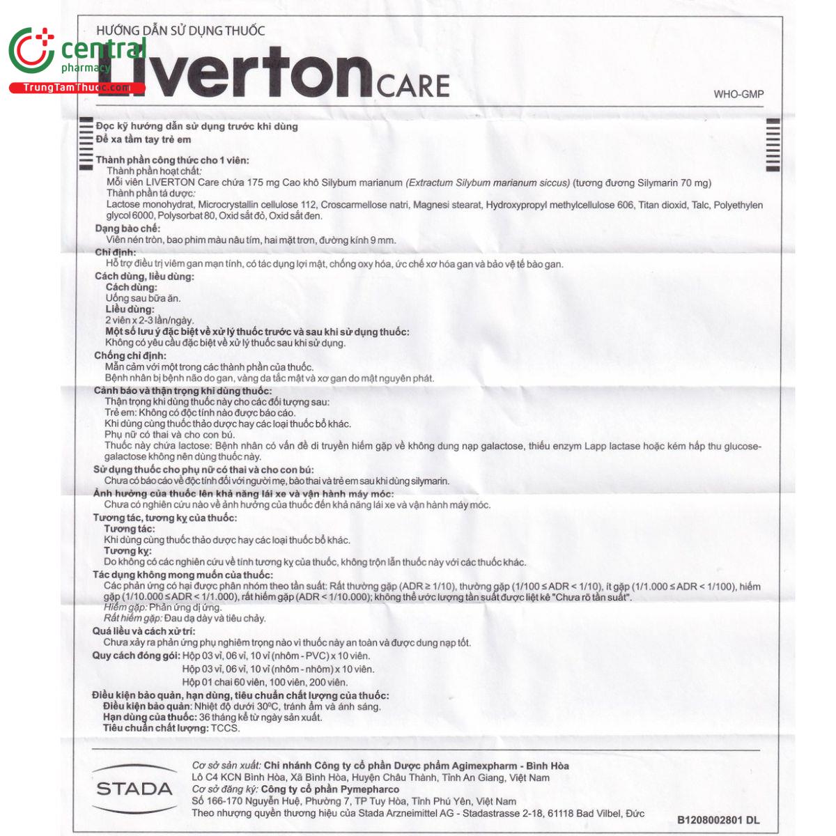 thuoc liverton care 70mg 8 N5346
