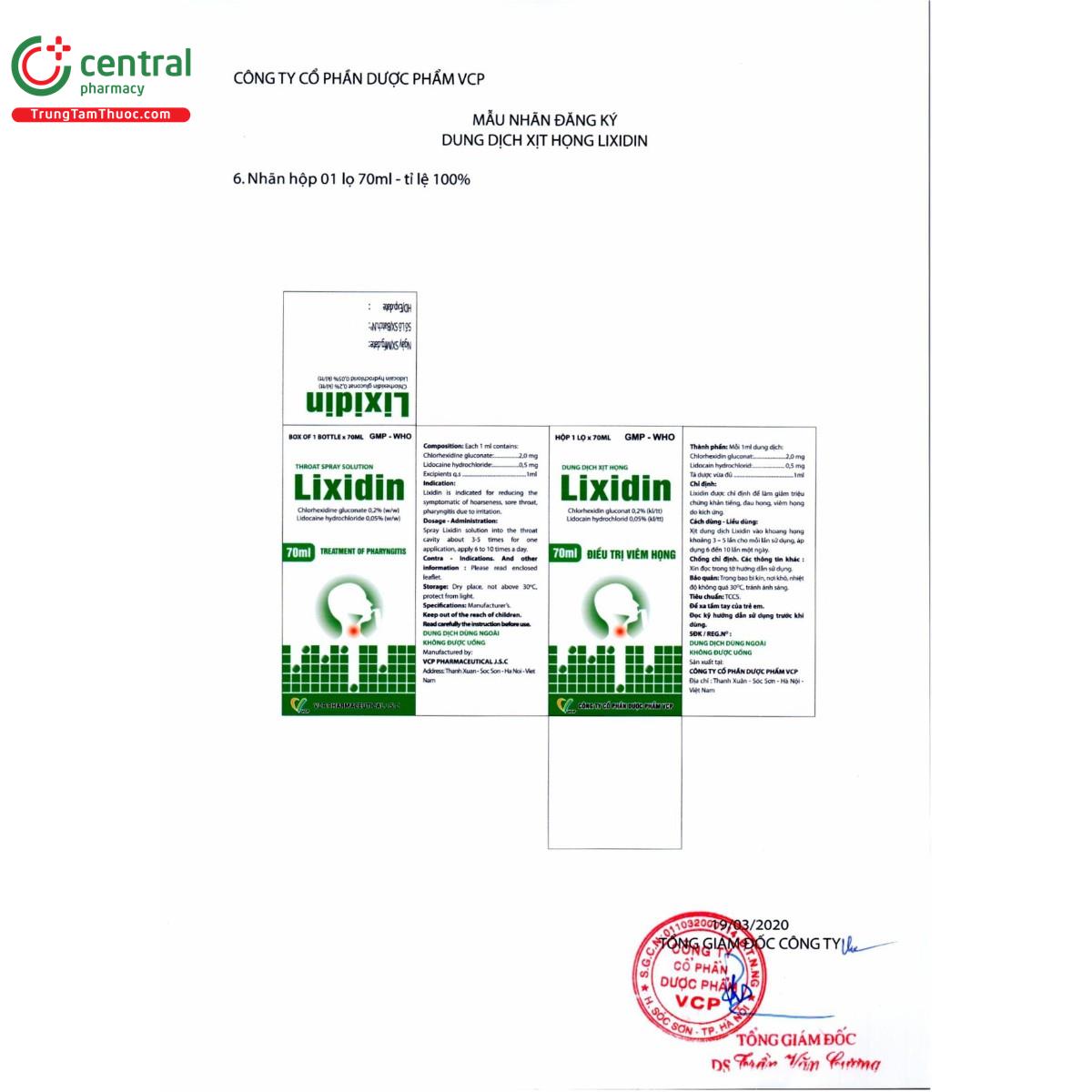 thuoc lixidin 10 I3446 thuoc lixidin 10 I3446