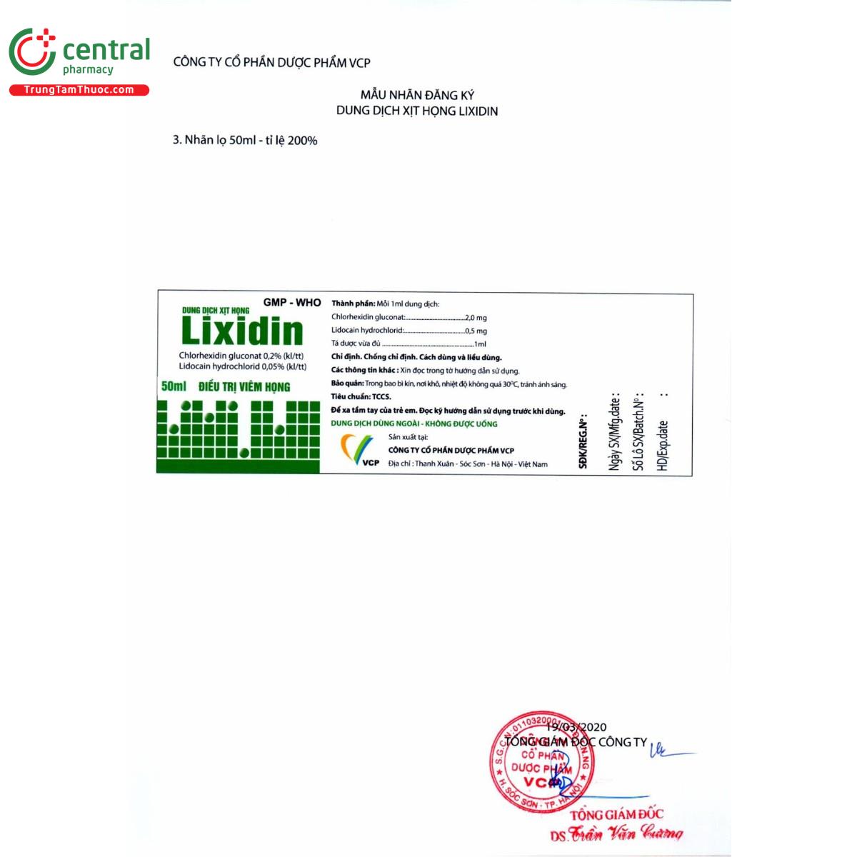 thuoc lixidin 7 O5502 thuoc lixidin 7 O5502