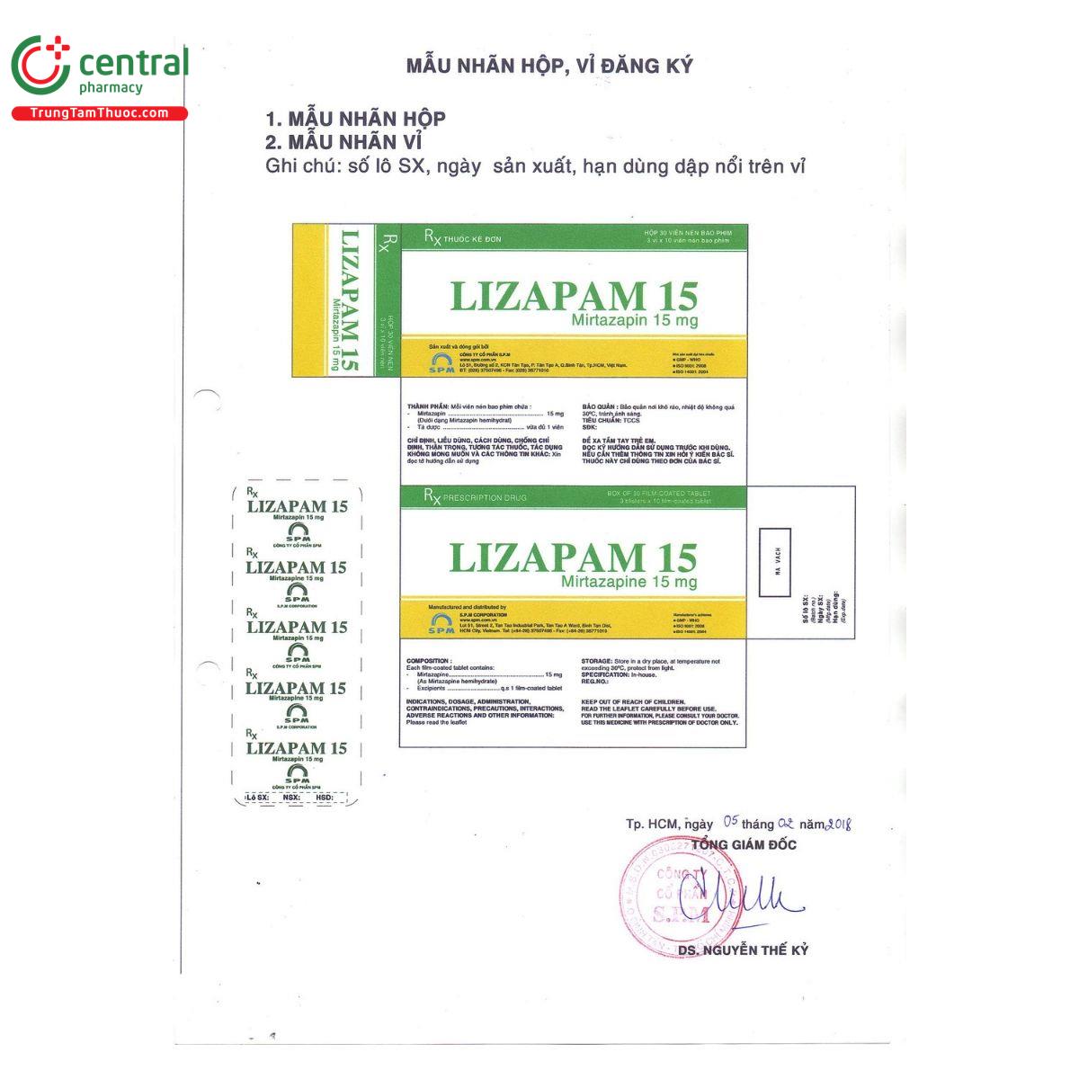 thuoc lizapam 15 mg 2 S7662