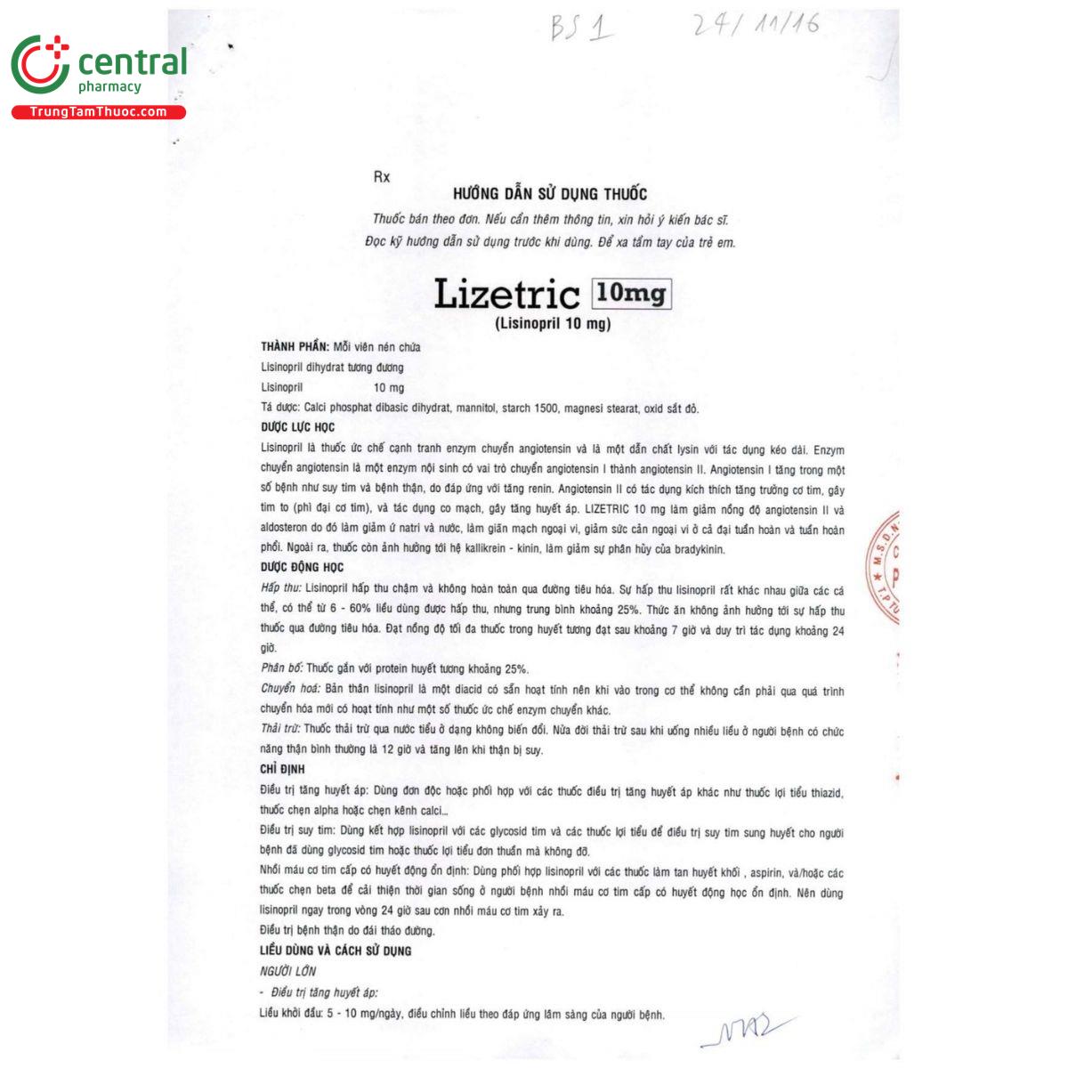 thuoc lizetric 10mg 4 U8875 thuoc lizetric 10mg 4 U8875