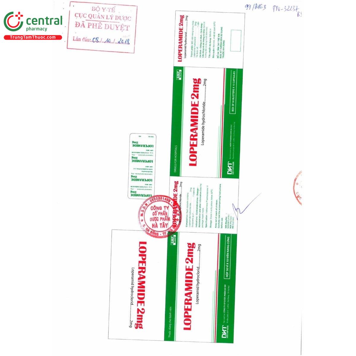 thuoc loperamid 2mg hataphar 3 M5420 thuoc loperamid 2mg hataphar 3 M5420