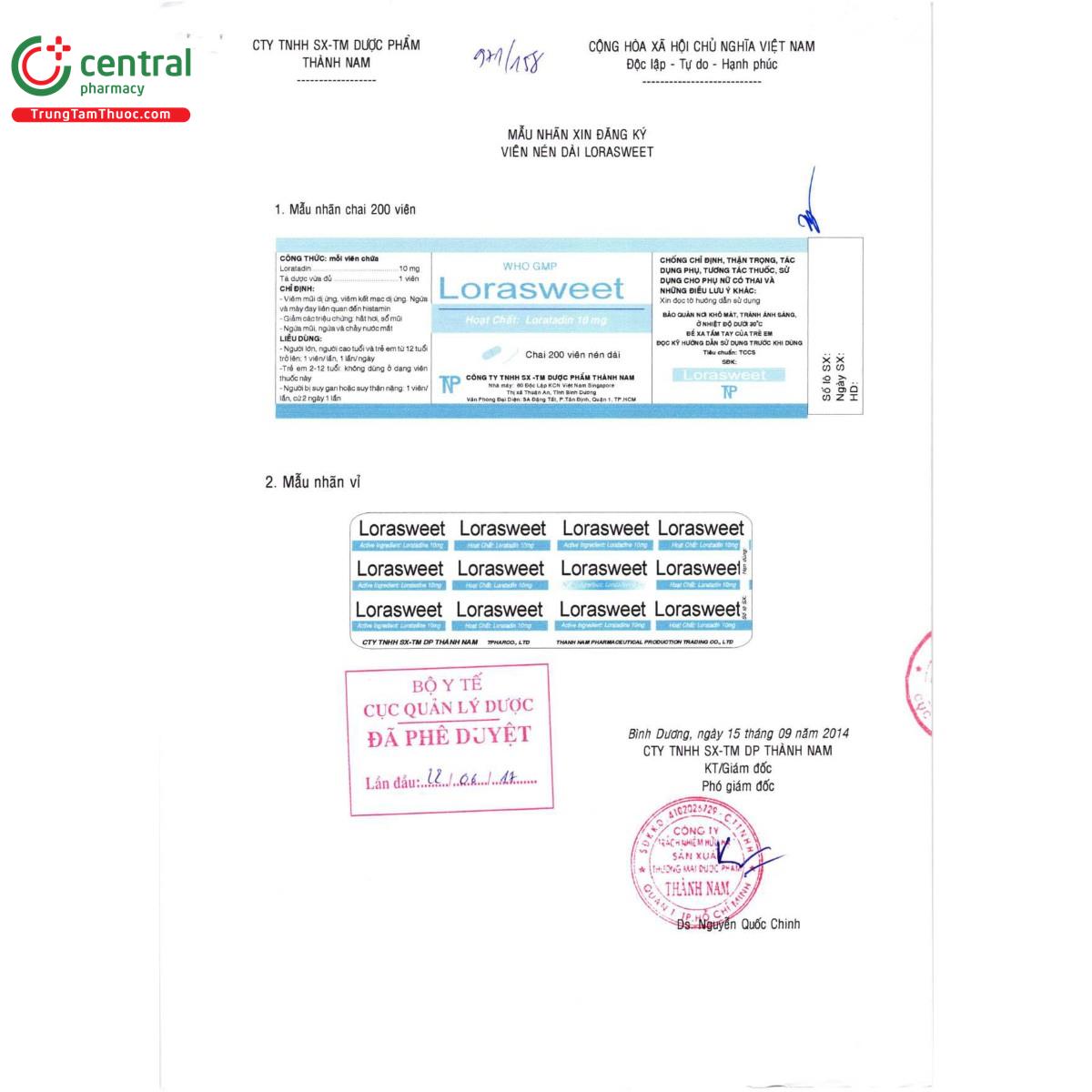thuoc lorasweet 10mg 6 F2486 thuoc lorasweet 10mg 6 F2486