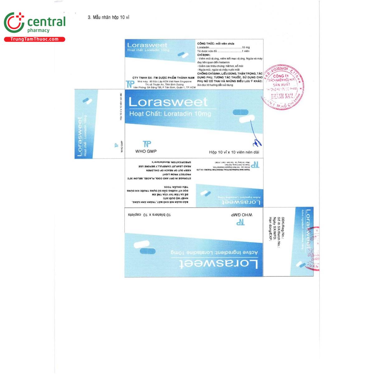 thuoc lorasweet 10mg 7 M5123 thuoc lorasweet 10mg 7 M5123