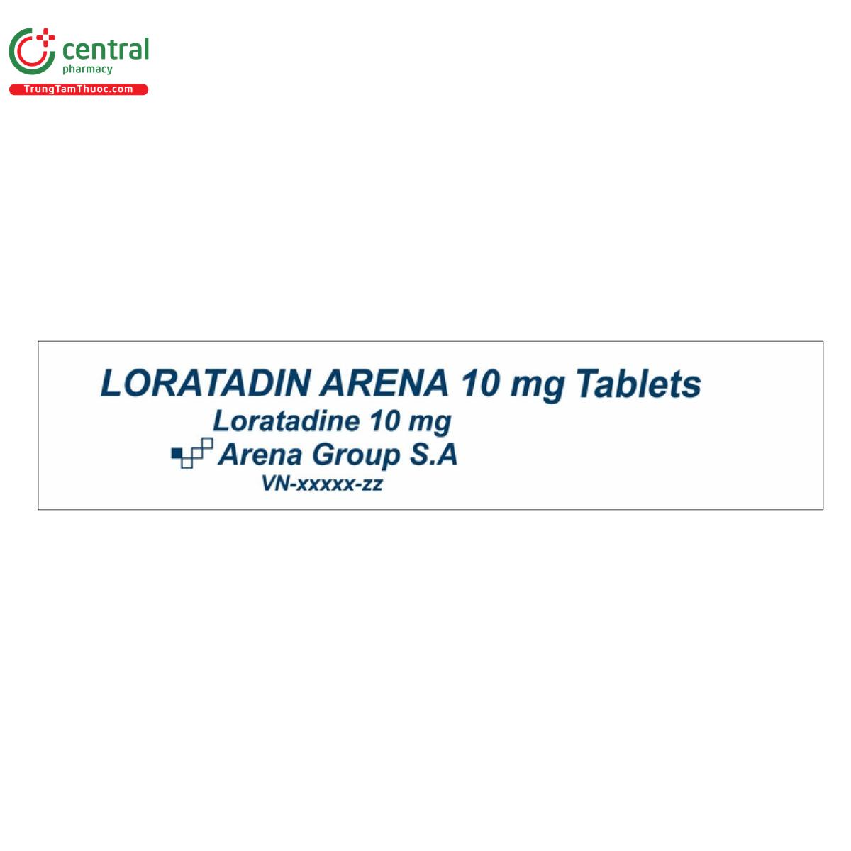 thuoc loratadin arena 10 mg 1 L4210
