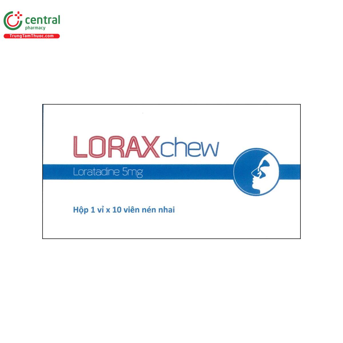 thuoc lorax chew 5mg 1 K4464 thuoc lorax chew 5mg 1 K4464