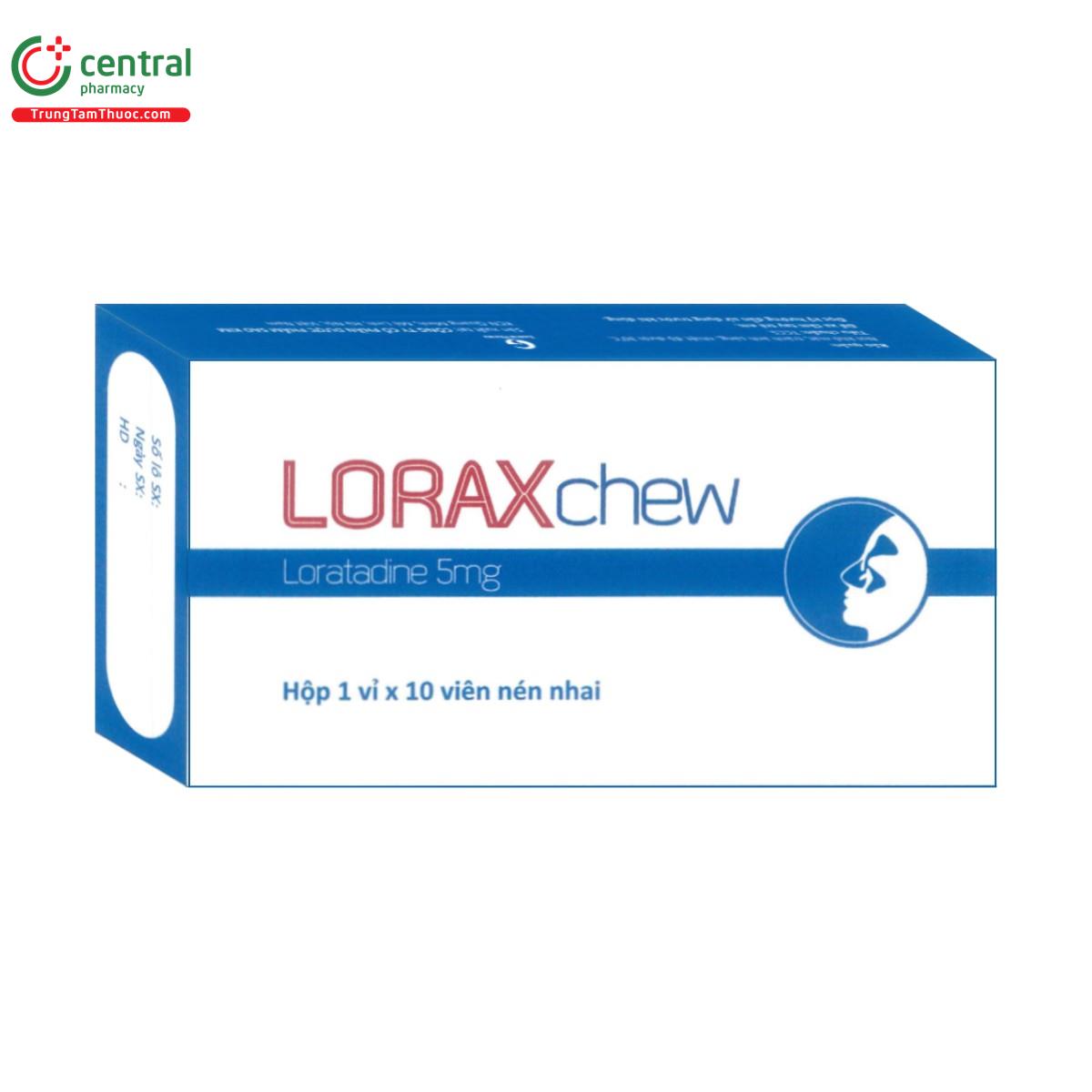 thuoc lorax chew 5mg O5553 thuoc lorax chew 5mg O5553