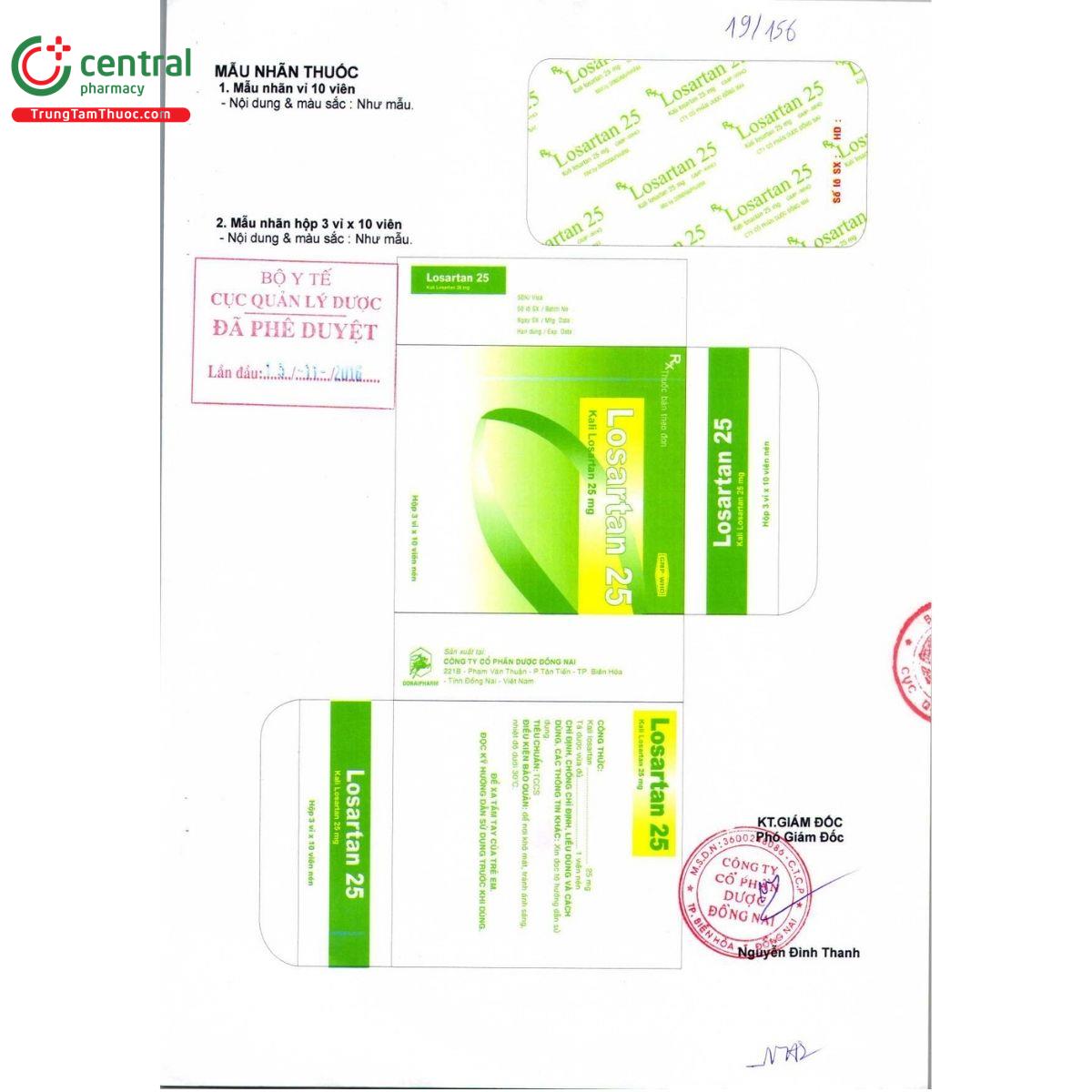 thuoc losartan 25 duoc dong nai 3 V8177 thuoc losartan 25 duoc dong nai 3 V8177