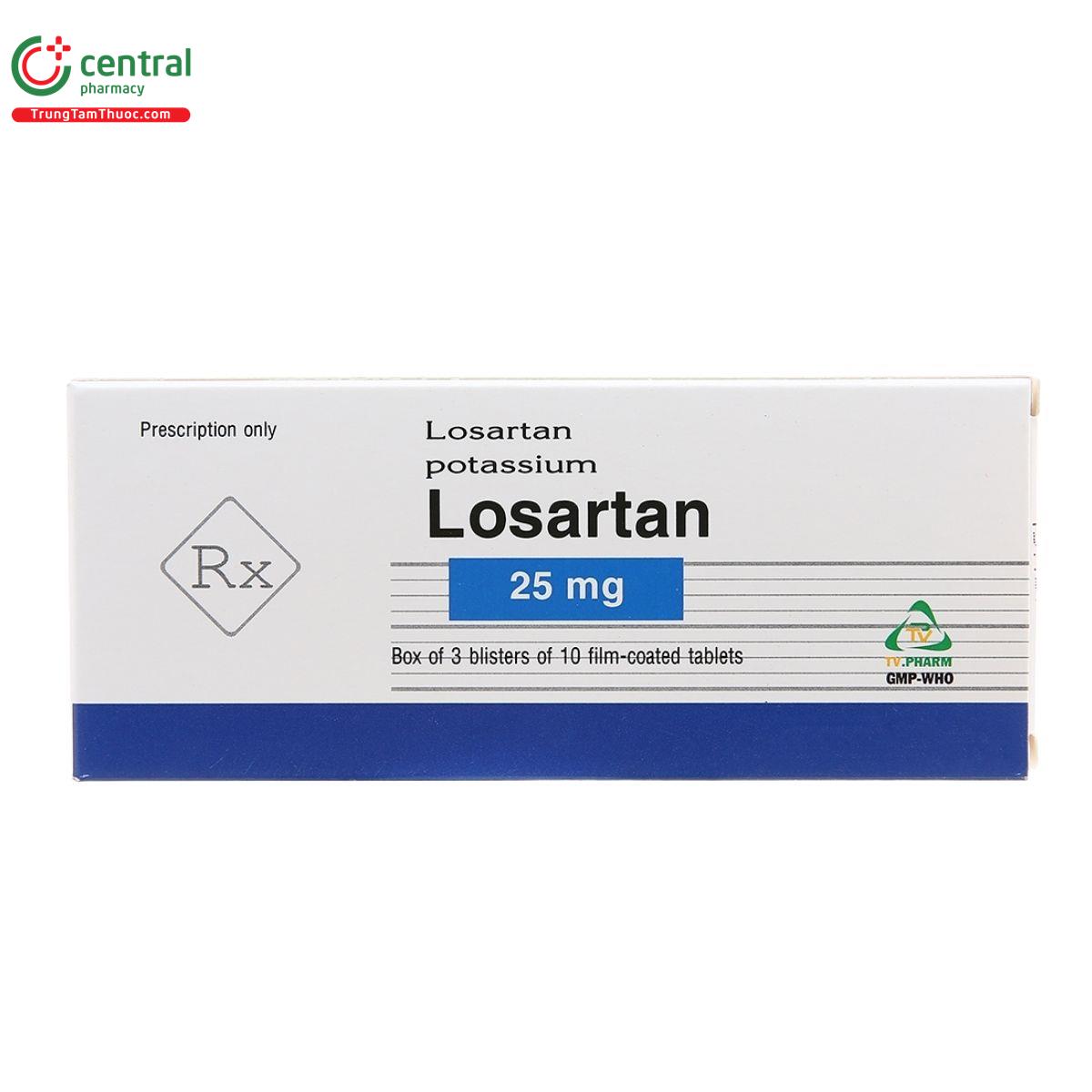 thuoc losartan 25mg tv pharm 3 V8532 thuoc losartan 25mg tv pharm 3 V8532