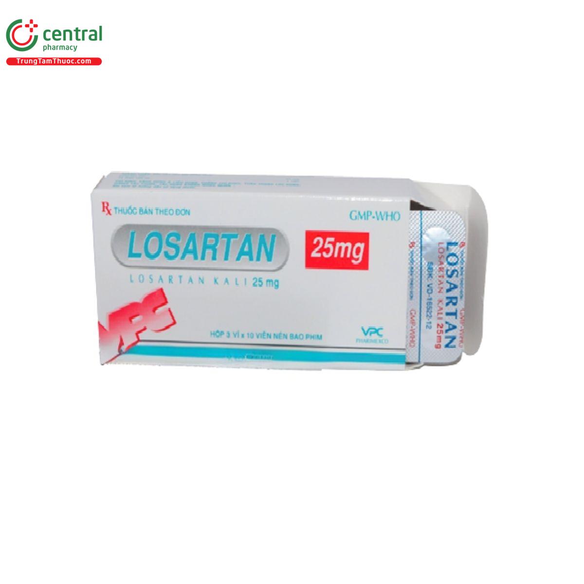 thuoc losartan 25mg vpc 7 V8147 thuoc losartan 25mg vpc 7 V8147