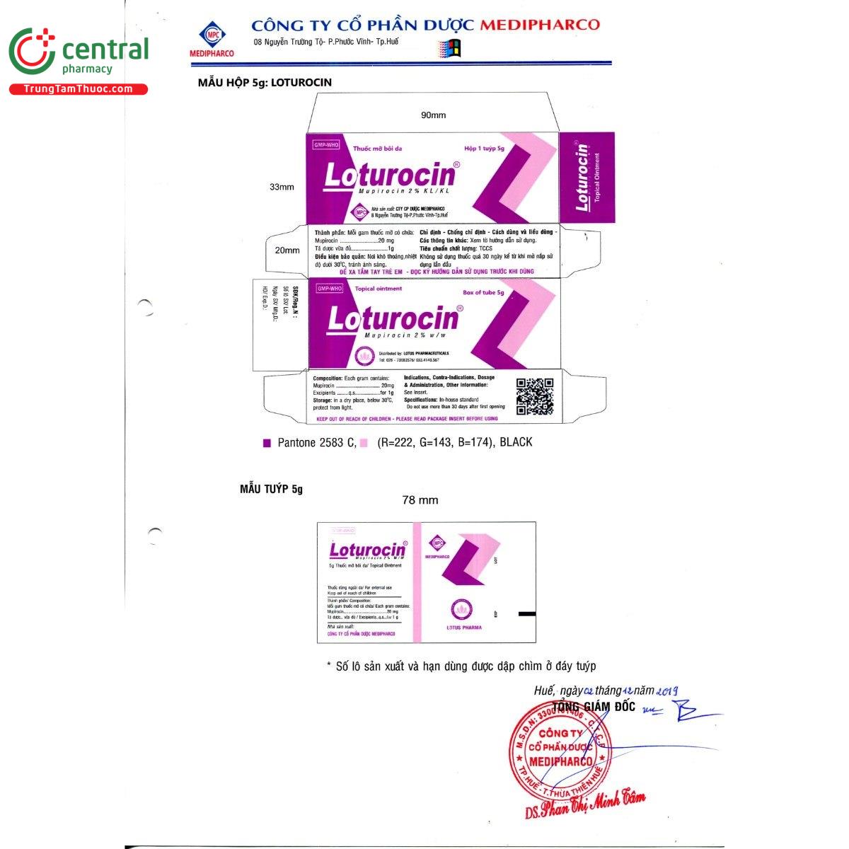 thuoc loturocin 2 2 I3345 thuoc loturocin 2 2 I3345