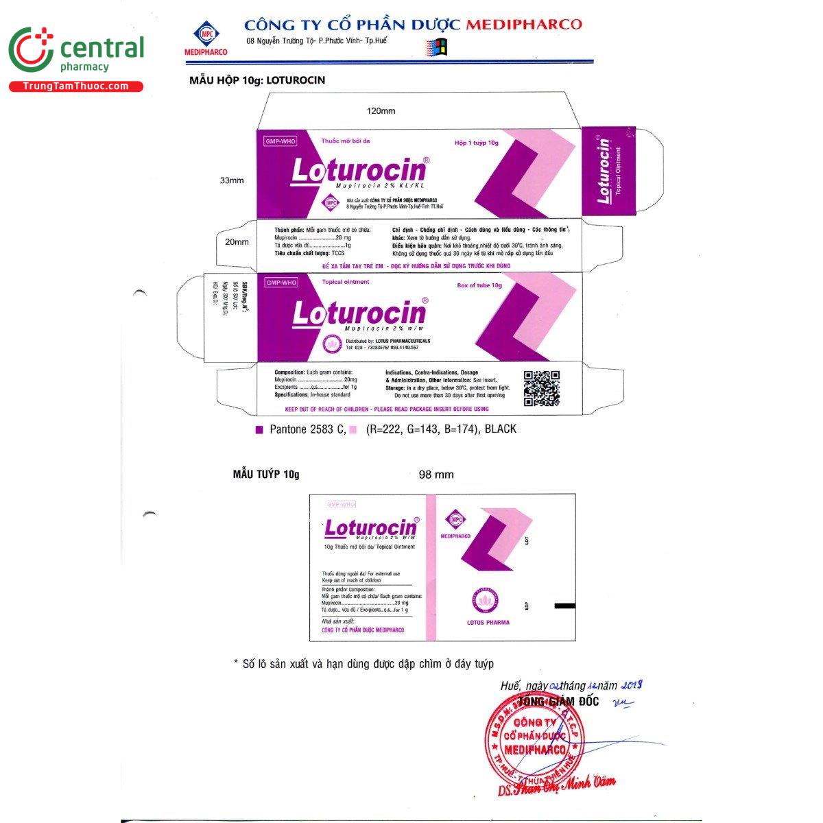 thuoc loturocin 2 3 B0606 thuoc loturocin 2 3 B0606
