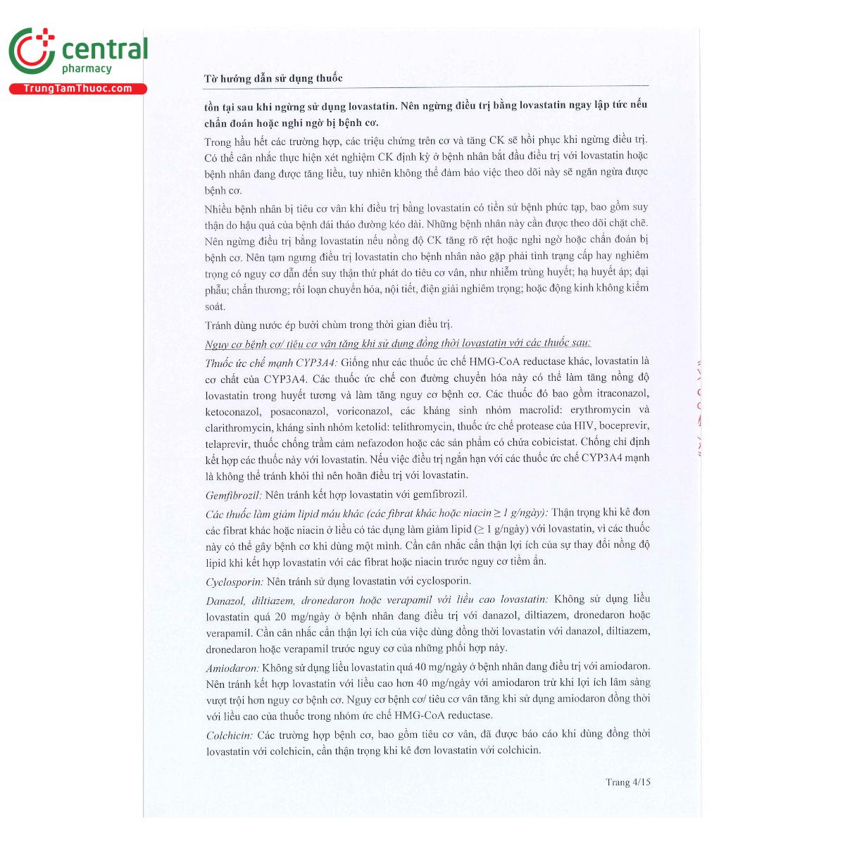 thuoc lovastatin mcn 10 6 J3630 thuoc lovastatin mcn 10 6 J3630