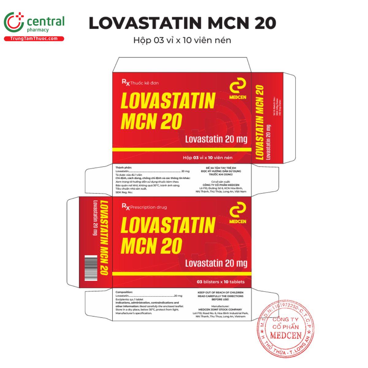 thuoc lovastatin mcn 20 2 F2728 thuoc lovastatin mcn 20 2 F2728