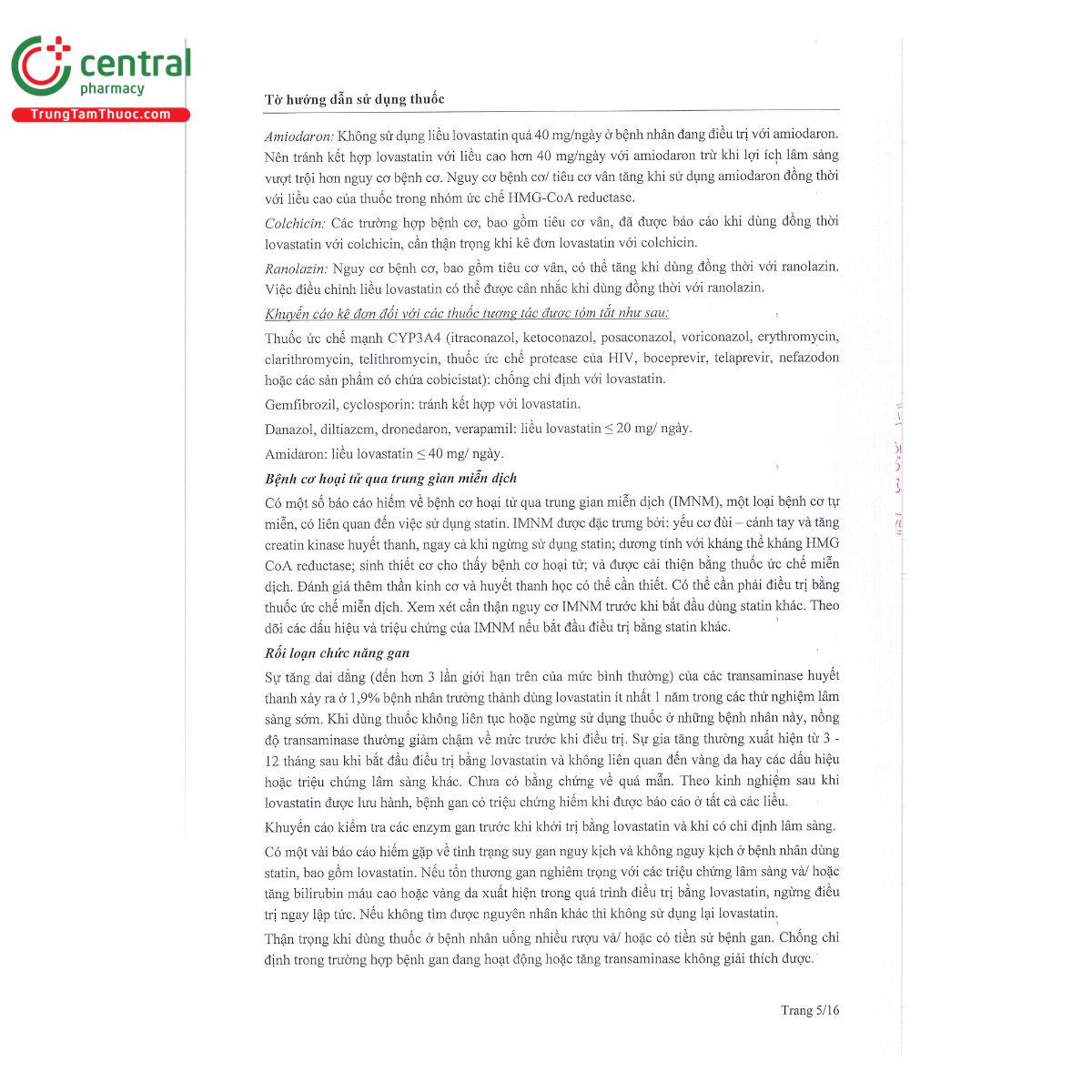 thuoc lovastatin mcn 20 7 R7112 thuoc lovastatin mcn 20 7 R7112