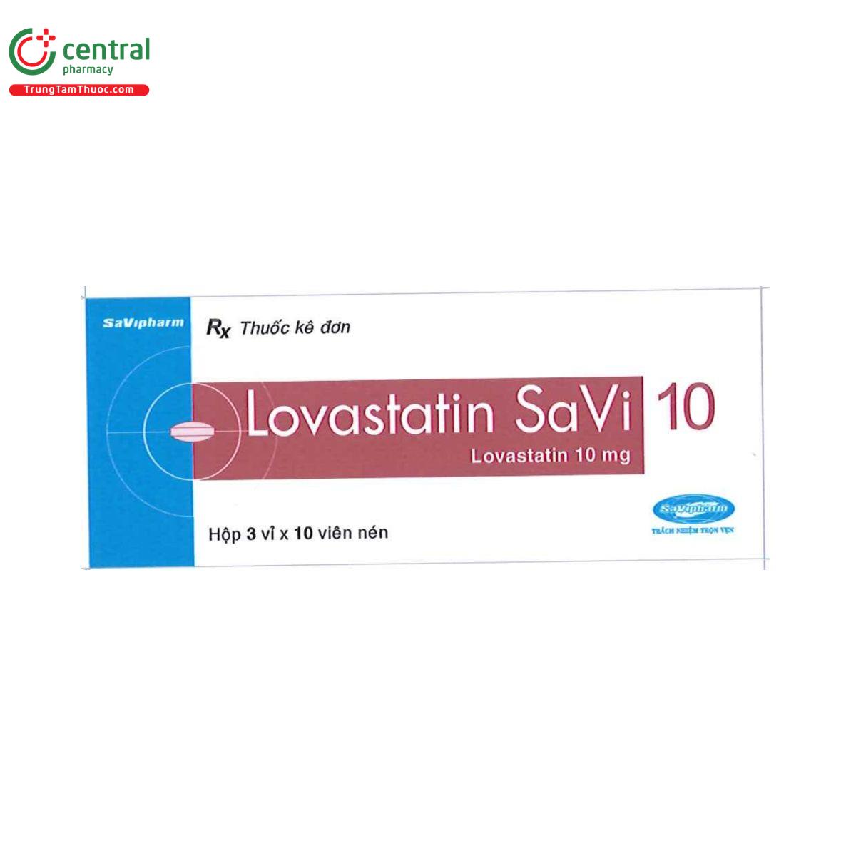 thuoc lovastatin savi 10 1 G2823 thuoc lovastatin savi 10 1 G2823