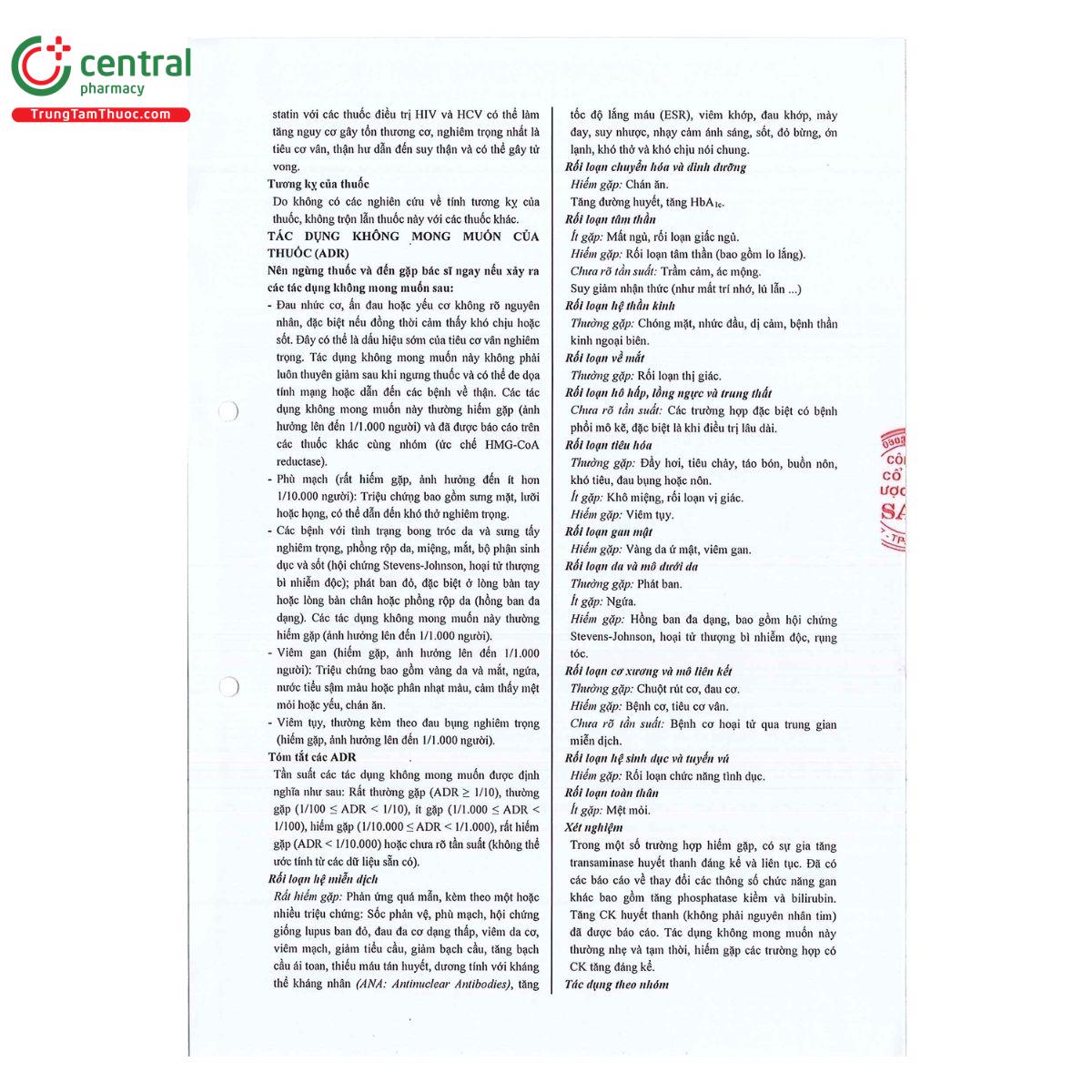 thuoc lovastatin savi 10 9 D1437 thuoc lovastatin savi 10 9 D1437