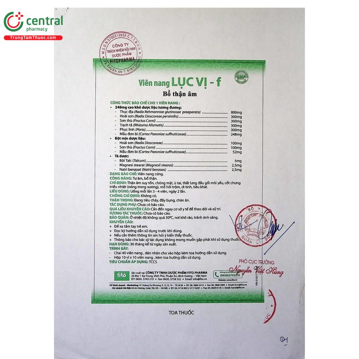 thuoc luc vi f 15 M5620 thuoc luc vi f 15 M5620