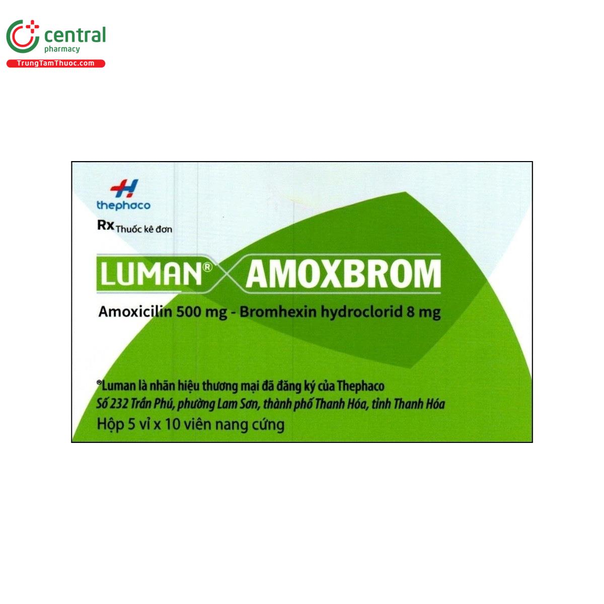 thuoc luman amoxbrom 500mg 8mg K4362 thuoc luman amoxbrom 500mg 8mg K4362