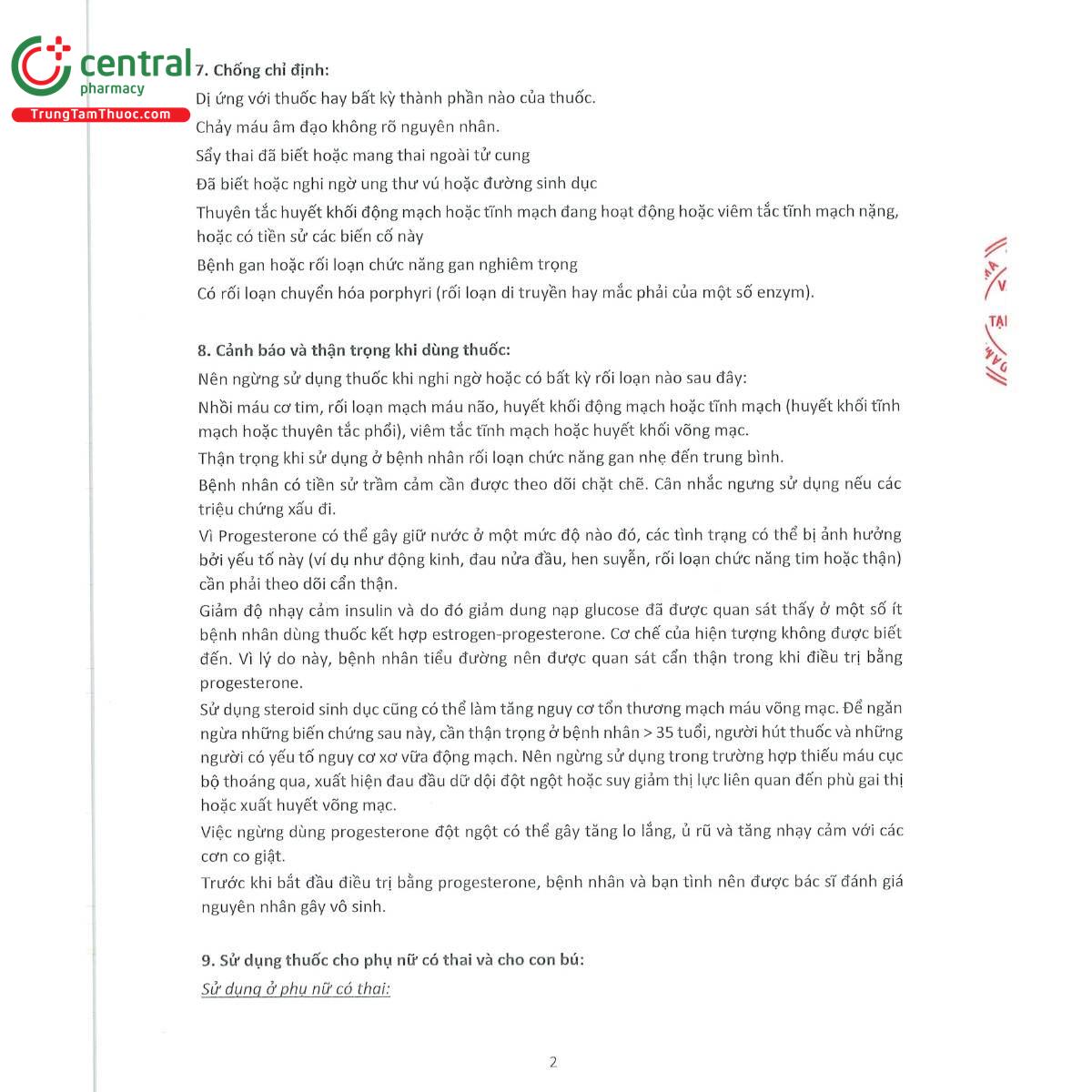 thuoc luteina 100mg 5 B0510