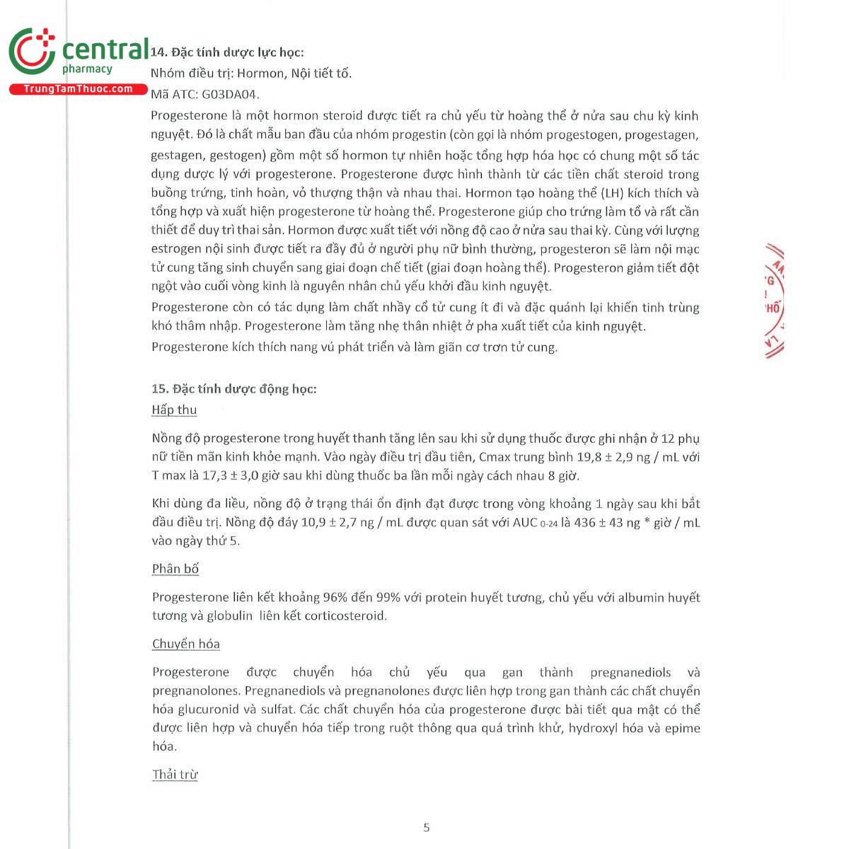 thuoc luteina 100mg 8 D1480