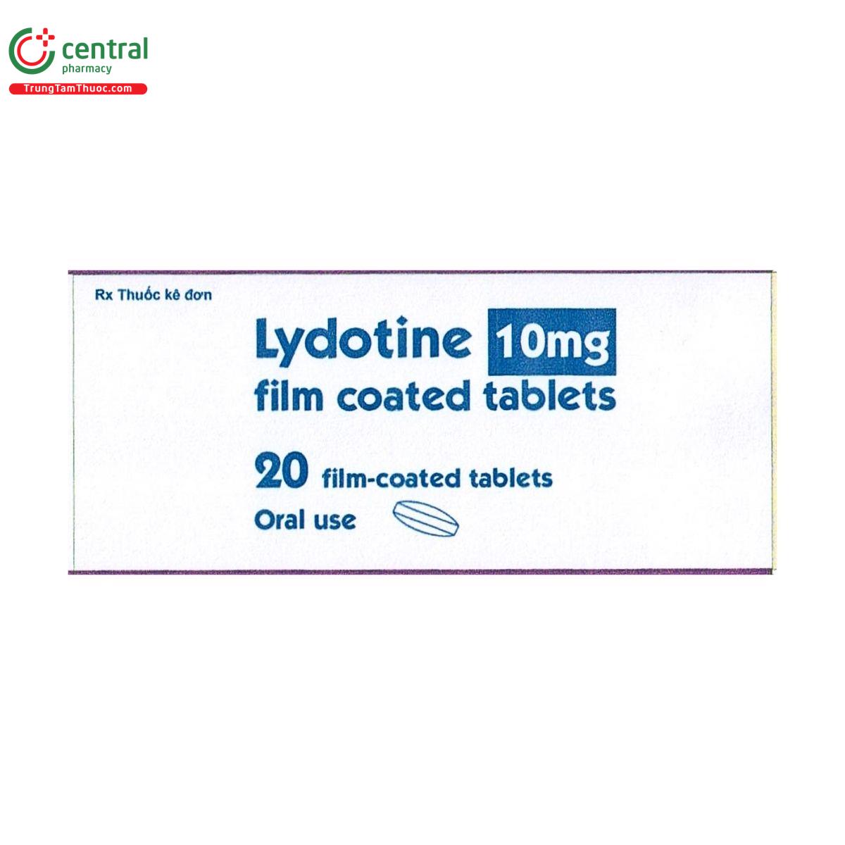 thuoc lydotine 10 mg film coated tablets 1 N5824