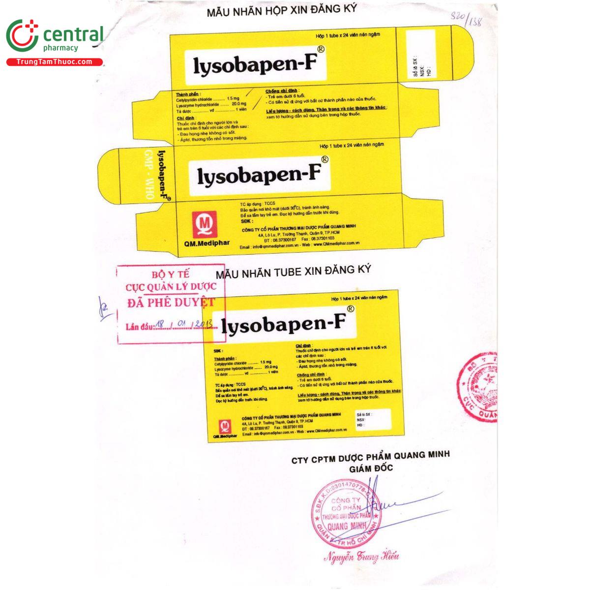 thuoc lysobapen f 3 E1258 thuoc lysobapen f 3 E1258