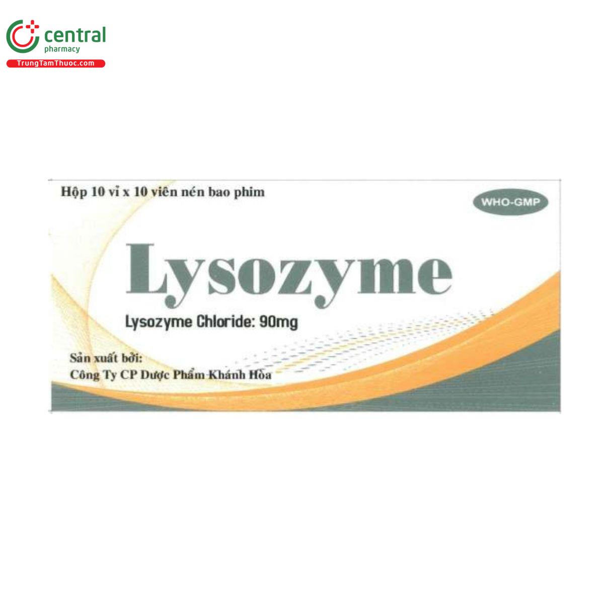 thuoc lysozyme 90mg khapharco 1 S7600 thuoc lysozyme 90mg khapharco 1 S7600