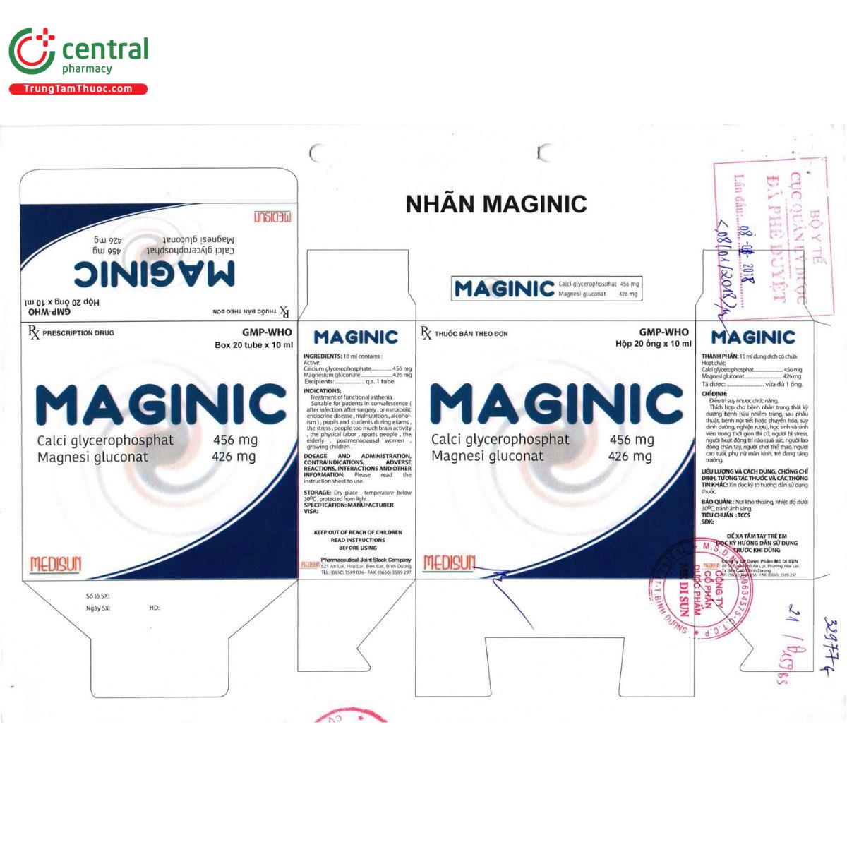 thuoc maginic 2 M5205 thuoc maginic 2 M5205